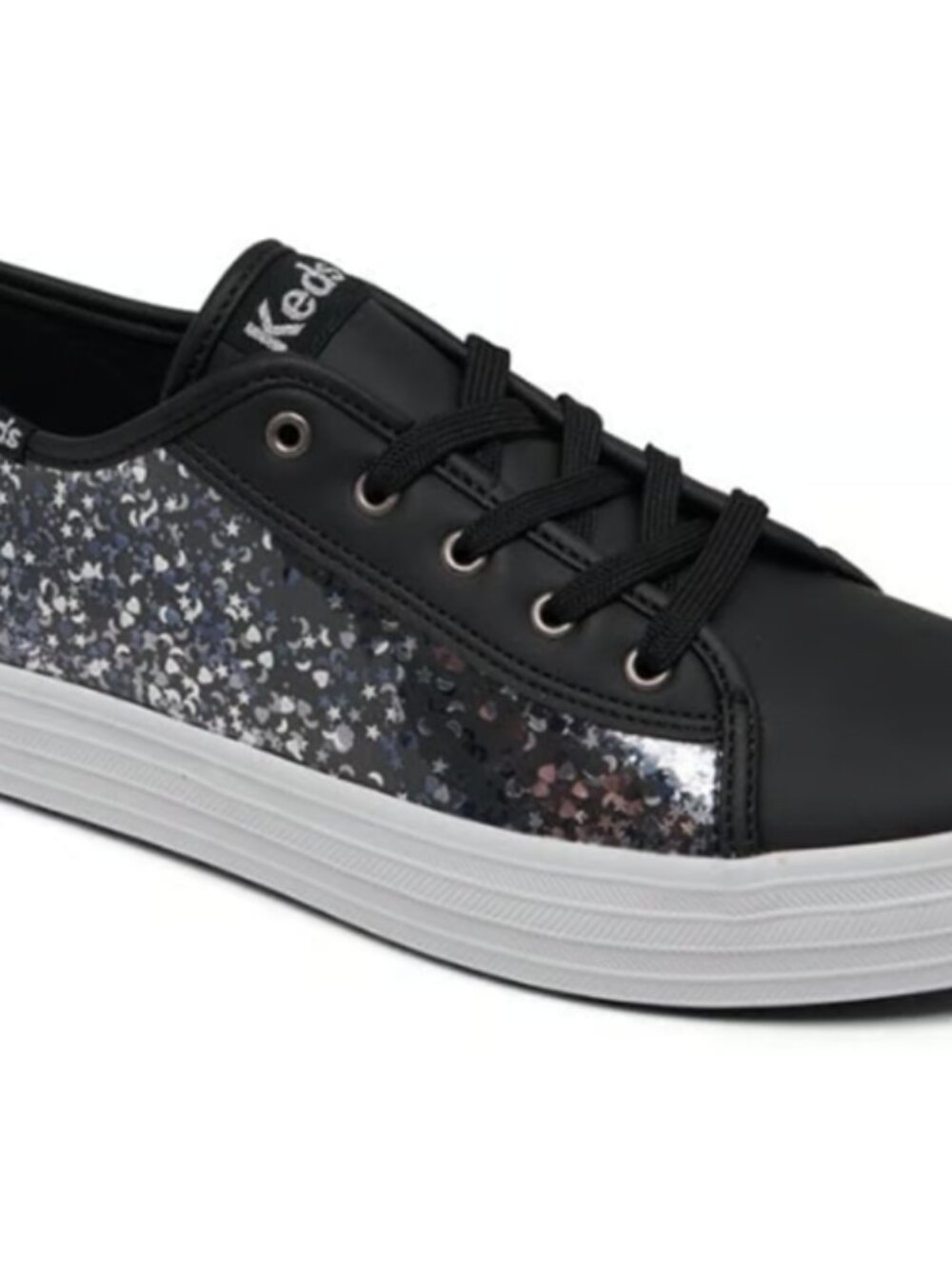 Keds big girls triple up under glass platform sneakers - A428